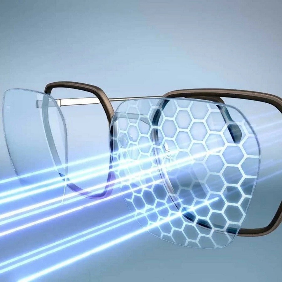 So sánh tròng kính ZEISS và Essilor: Nên mua loại nào? (4) Công nghệ BlueGuard của ZEISS chặn đến 40% ánh sáng xanh có hại