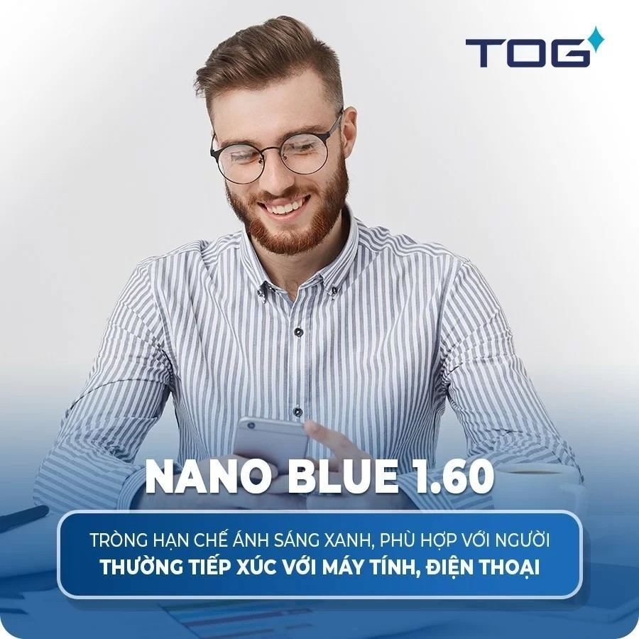 Tròng kính TOG Nano Blue