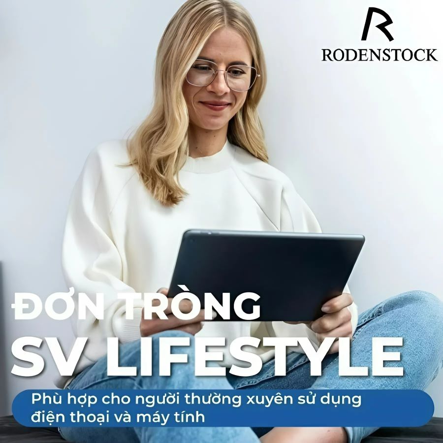 Tròng kính chống ánh sáng xanh loại nào tốt? TOP 7 phổ biến (7) Rodenstock sự lựa chọn hoàn hảo cho dân văn phòng