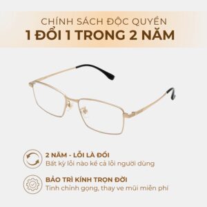 Chính sách độc quyền gọng kính Agog 21142B-C2