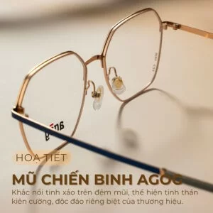 Hoạ tiết mũ chiến binh Agog 5019-C23 độc đáo