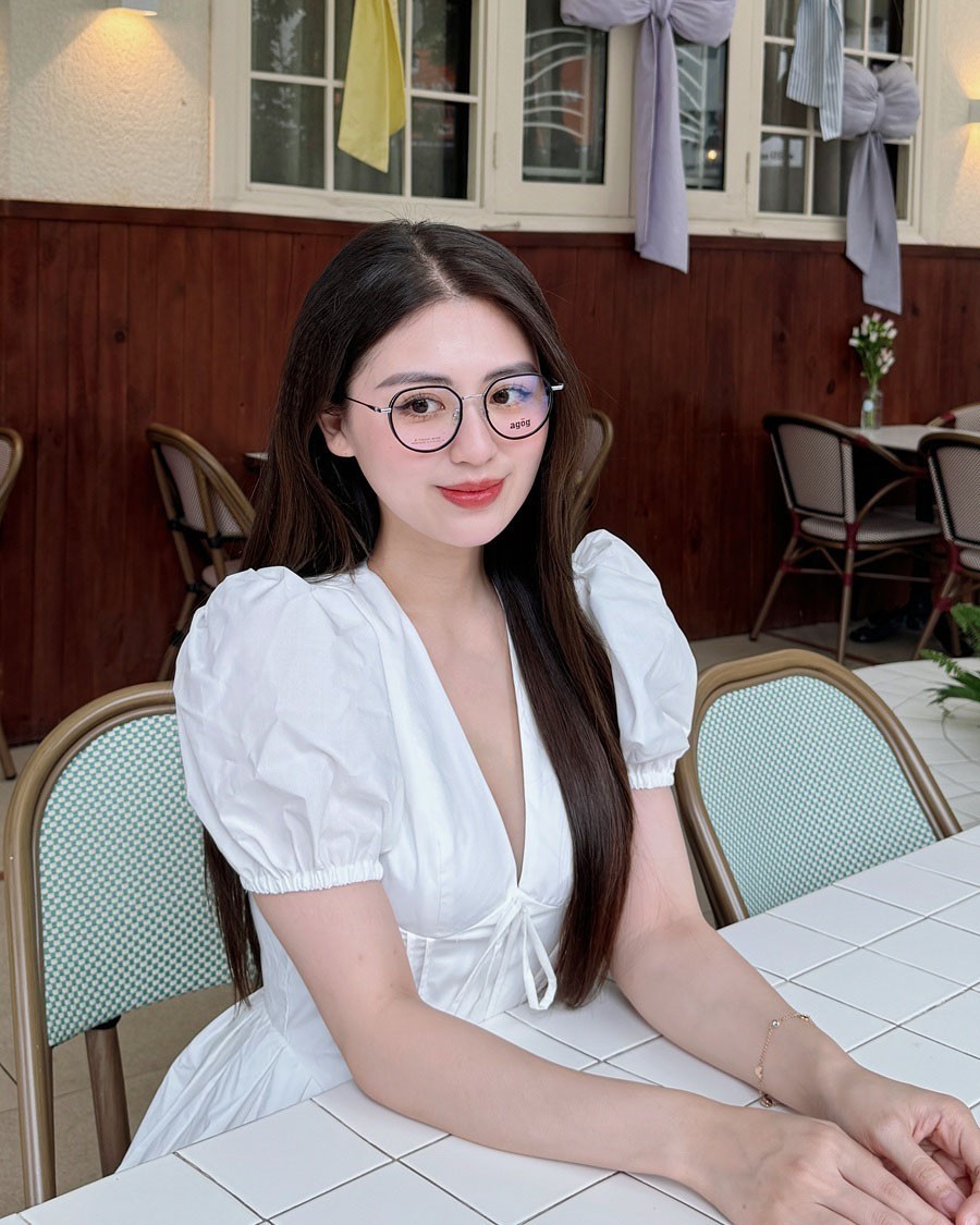 Agog Pengonal Unisex - Gọng kính Kim loại - Mã 7516TiSDKK-C4 (6) Mắt kính Agog 5516TISDKK-C4 - ảnh 1