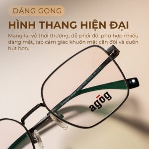 Dáng gọng hình thang cá tính, trẻ trung