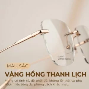 Màu vàng hồng thanh lịch