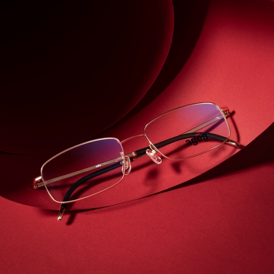 Agog Nam - Gọng kính Nhựa, Titanium - Mã 9019-C18 (11) Titanium mỏng nhẹ nhưng chắc chắn