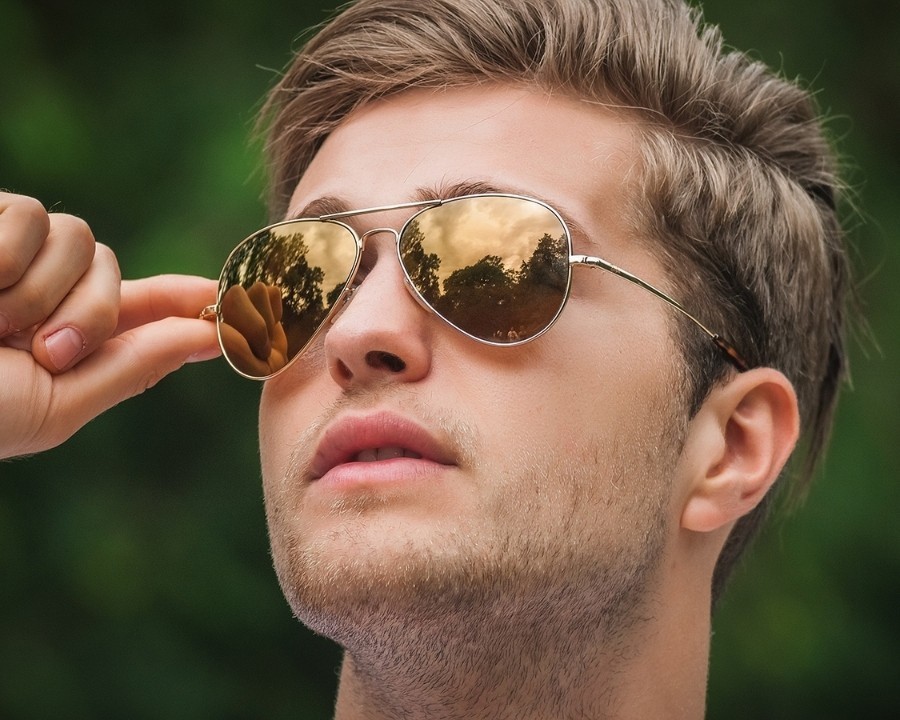 Tròng kính tráng gương RayBan