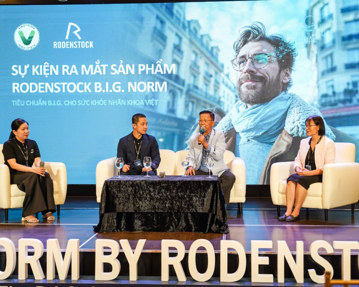 Bên trong sự kiện Rodenstock B.I.G NORM - Tròng kính AI sinh trắc học có gì? (2) Rodenstock ra mắt tròng kính sinh trắc học được thiết kế dựa trên dữ liệu sinh trắc cá nhân bằng AI