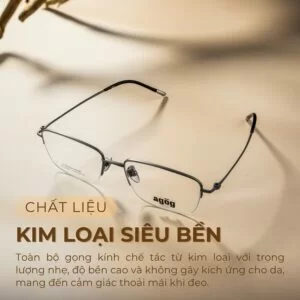 Chất liệu gọng kính Agog 5826TiSJDK-C2
