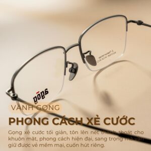 Phong cách vành gọng kính Agog 5826TiSJDK-C2