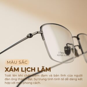 Màu sắc gọng kính Agog 5826TiSJDK-C2
