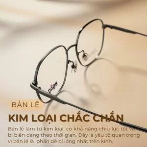 Chất liệu bản lề gọng kính Agog 6626TiSSYK-C4