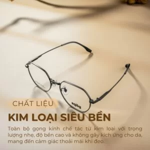 Chất liệu gọng kính Agog 7626TiSSYK-C4