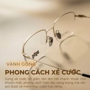 Phong cách vành gọng kính Agog 7826TiSSDK-C2