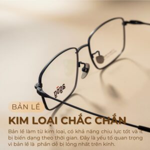 Bản lề gọng kính Agog 8726TiSJDK-C4