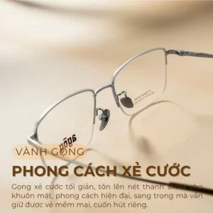 Vành gọng kính Agog 9726TiSJDK-C2