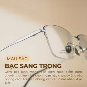 Màu sắc gọng kính Agog 9726TiSJDK-C2