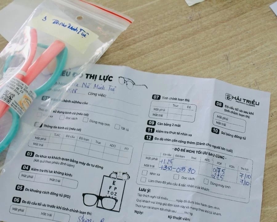 Đo khúc xạ mắt là gì? Bật mí bí quyết từ A-Z cho người mới (6) Hướng dẫn cách đọc phiếu đo khúc xạ mắt