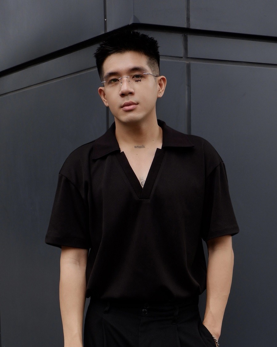 Agog Unisex - Gọng kính Nhựa, Titanium - Mã 1509-C3 (8) Mắt kính Agog 1509-C3 - Ảnh 6