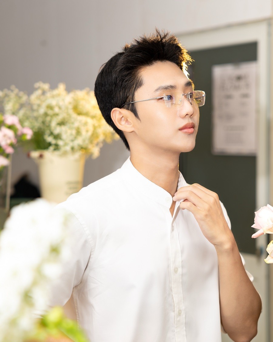 Agog Unisex - Gọng kính Nhựa, Titanium - Mã 1509-C3 (11) Mắt kính Agog 1509-C3 - Ảnh 9