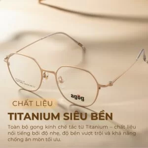 Chất liệu Titanium siêu bền