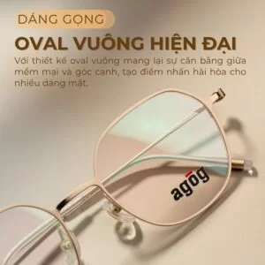 Dáng gọng Oval hiện đại
