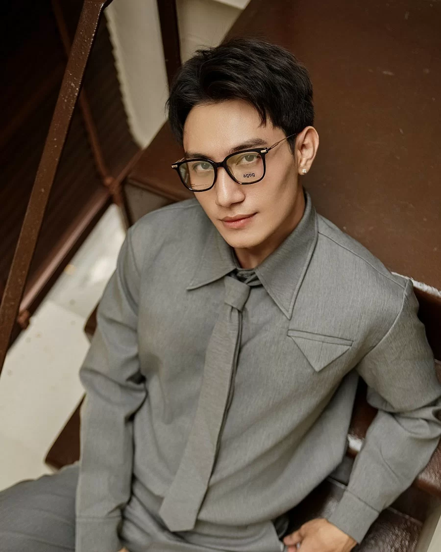 Agog Unisex - Gọng kính Nhựa, Kim loại - Mã 2516TISGMK-C3 (7) Mắt kính Agog - 2516TISGMK-C3 - ảnh 2