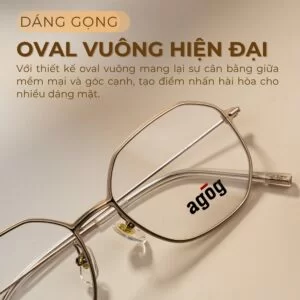 Dáng gọng Oval hiện đại