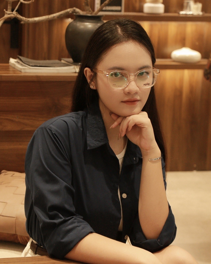 Agog Nữ - Gọng kính Nhựa - Mã 7106AGMK-C4 (6) Mắt kính Agog 7106AGMK-C4 - ảnh 1