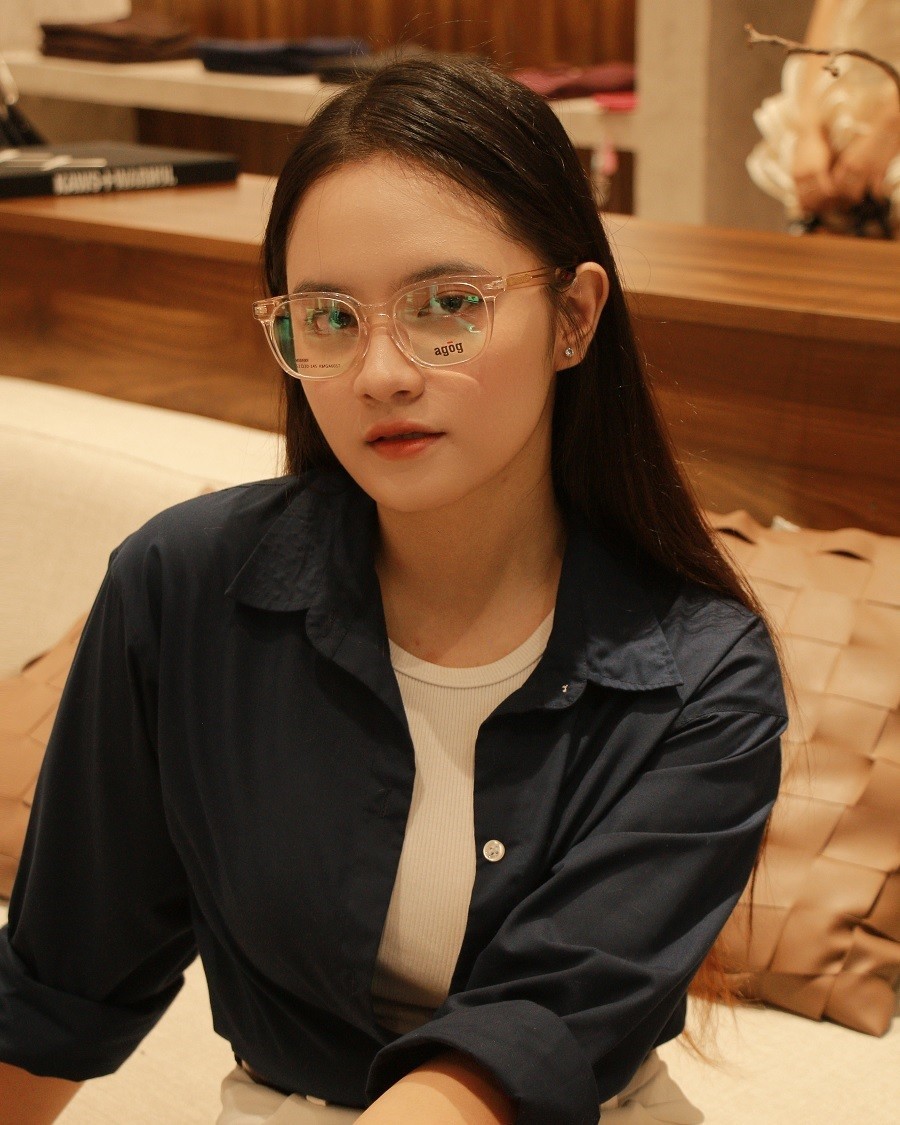 Agog Nữ - Gọng kính Nhựa - Mã 7106AGMK-C4 (7) Mắt kính Agog 7106AGMK-C4 - ảnh 2