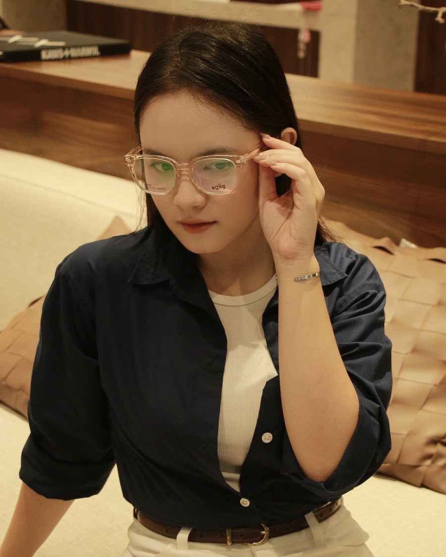 Agog Nữ - Gọng kính Nhựa - Mã 7106AGMK-C4 (8) Mắt kính Agog 7106AGMK-C4 - ảnh 3