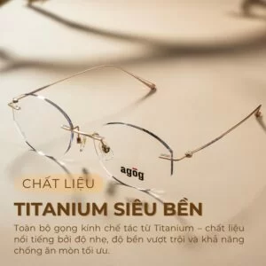Chất liệu Titanium siêu bền