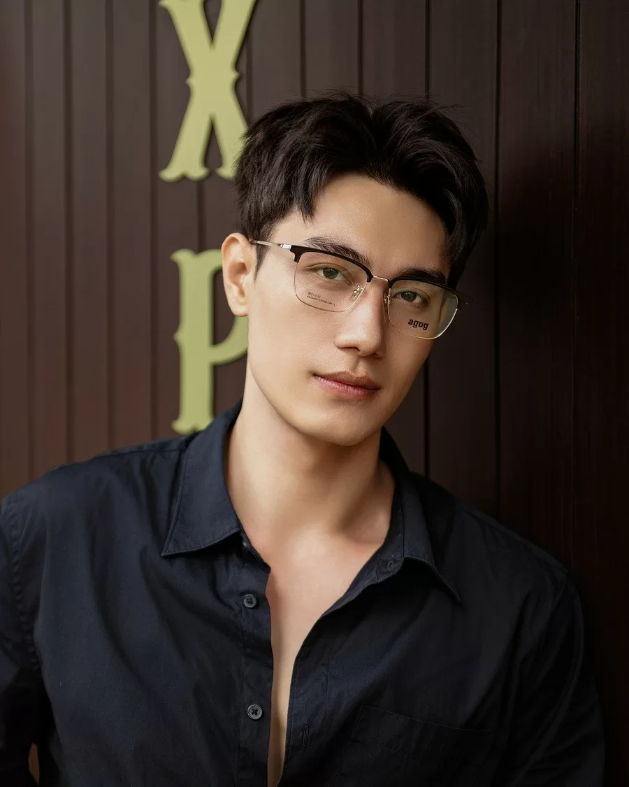 Agog Nam - Gọng kính Nhựa, Kim loại - Mã 7906ADKK-C2 (7) Mắt kính Agog 7906ADKK-C2 - ảnh 1