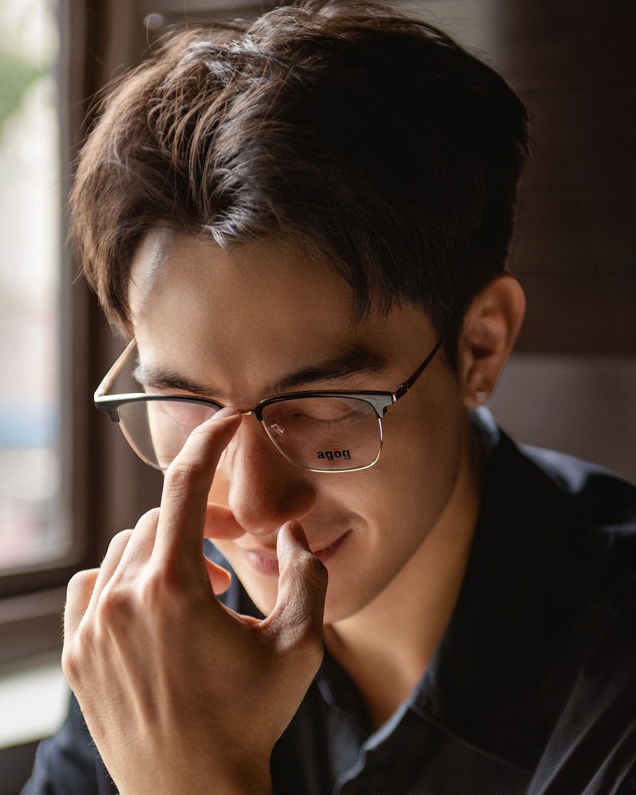 Agog Nam - Gọng kính Nhựa, Kim loại - Mã 7906ADKK-C2 (9) mat kinh agog 7906adkk c2 3