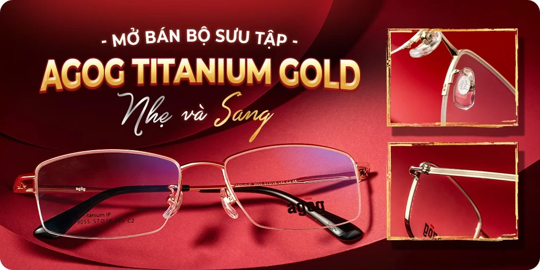 Mở bán bộ sưu tập Agog Titanium Gold