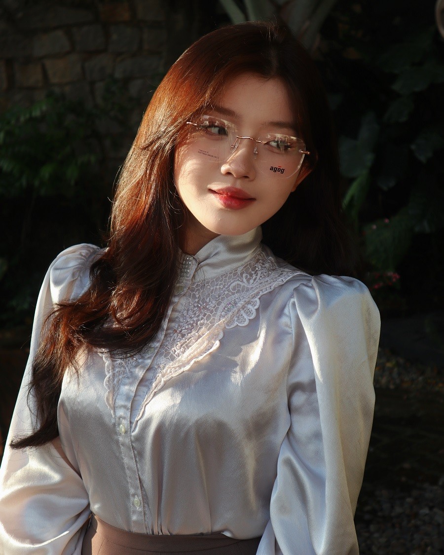 Agog Unisex - Gọng kính Nhựa, Titanium - Mã 6209TTSYK-C1 (9) Mắt kính 6209TTSYK-C1 - ảnh 3