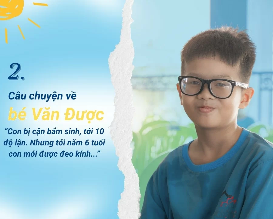 Kỳ 6: Series “ Những đôi mắt bị bỏ quên” - Câu chuyện tại Làng May Mắn (5) Câu chuyện về em Nguyễn Văn Được tại Làng May Mắn