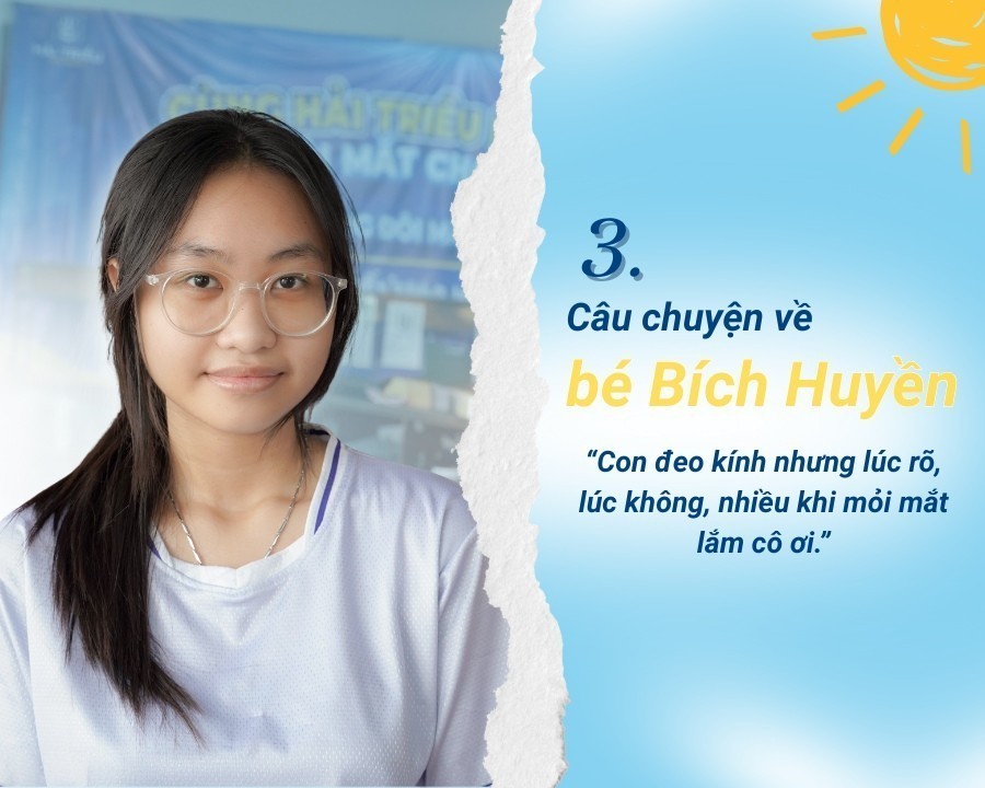 Kỳ 6: Series “ Những đôi mắt bị bỏ quên” - Câu chuyện tại Làng May Mắn (6) Câu chuyện về em Huyền tại Làng May Mắn