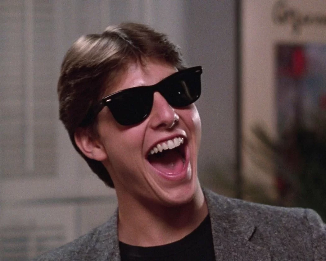RayBan Wayfarer gắn liền với hình ảnh của tài tử Tom Cruise
