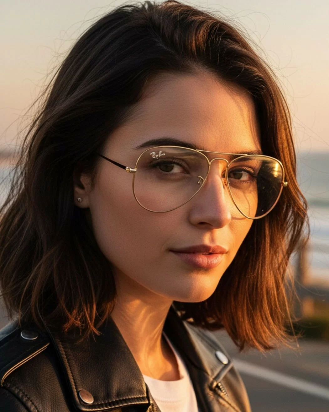 Kính RayBan nữ cũng đón đầu xu hướng với phong cách oversize