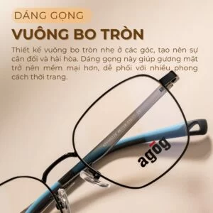 Dáng gọng kính Agog 6215MYFK-C1