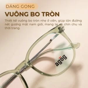 Dáng gọng kính Agog 7005TiSXXK-C3