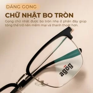 Dáng gọng kính Agog 7906ADKK-C1