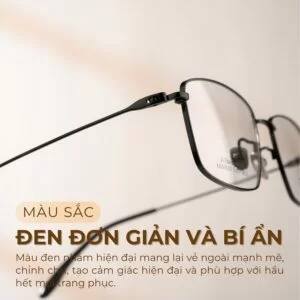 Màu đen đơn giản và hiện đại