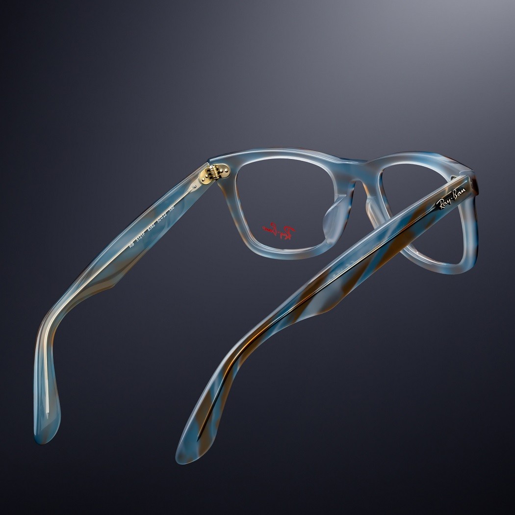 Thiết kế gọng đặc trưng của Wayfarer được tái hiện trên RayBan Change