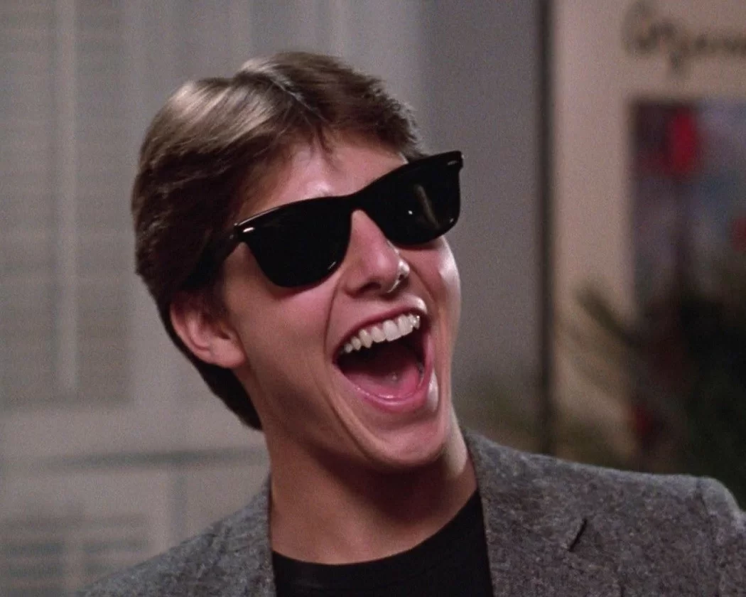 Hình tượng Tom Cruise cùng kính RayBan Wayfarer đã tạo nên cơn sốt toàn cầu