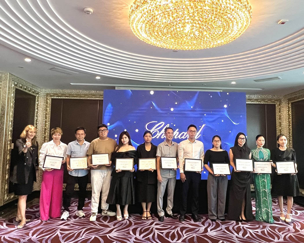 Nhân sự tại Hải Triều tham gia khóa đào tạo của Chopard