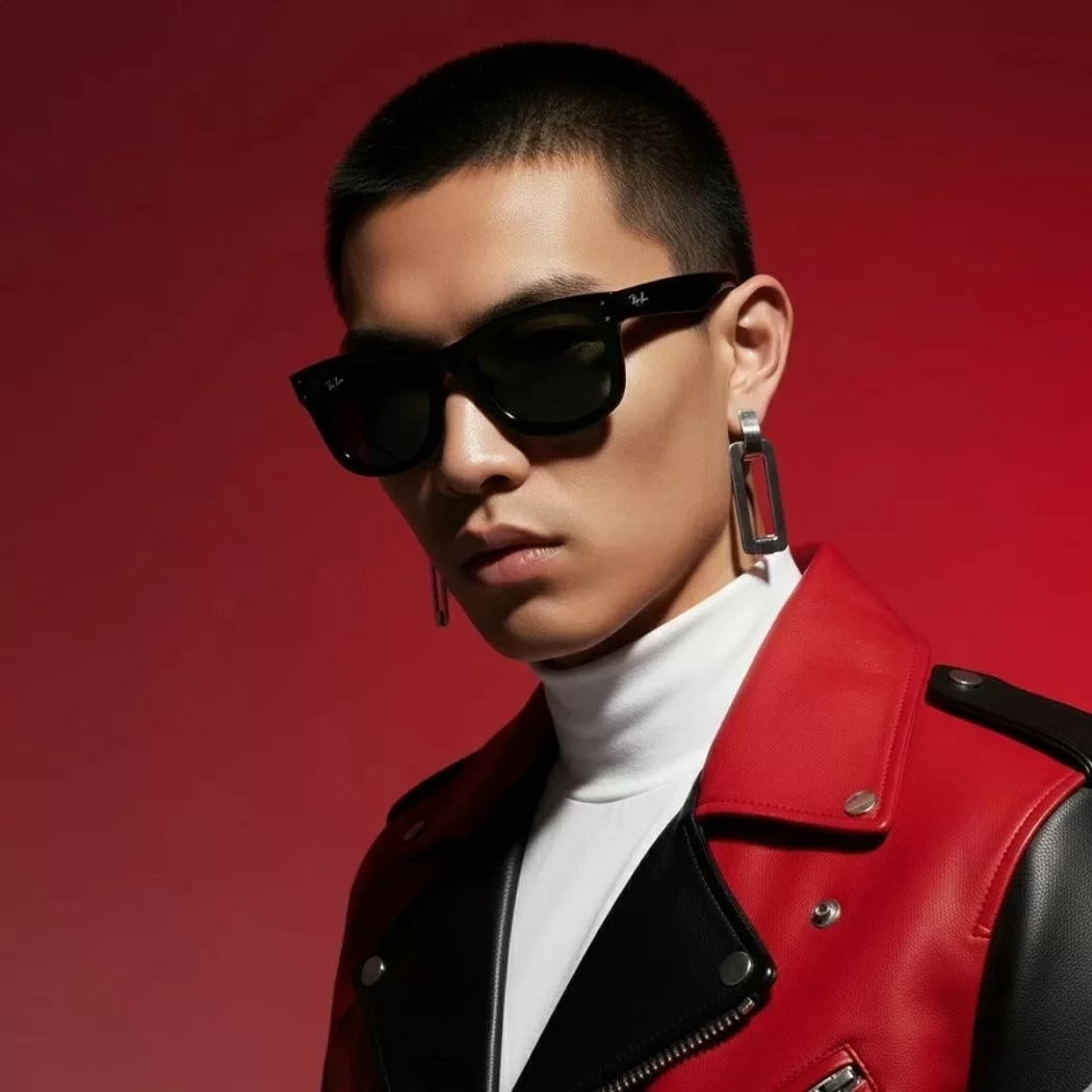 Mắt kính RayBan Wayfarer Reverse đại diện cho cá tính nổi loạn của thế kỷ 20