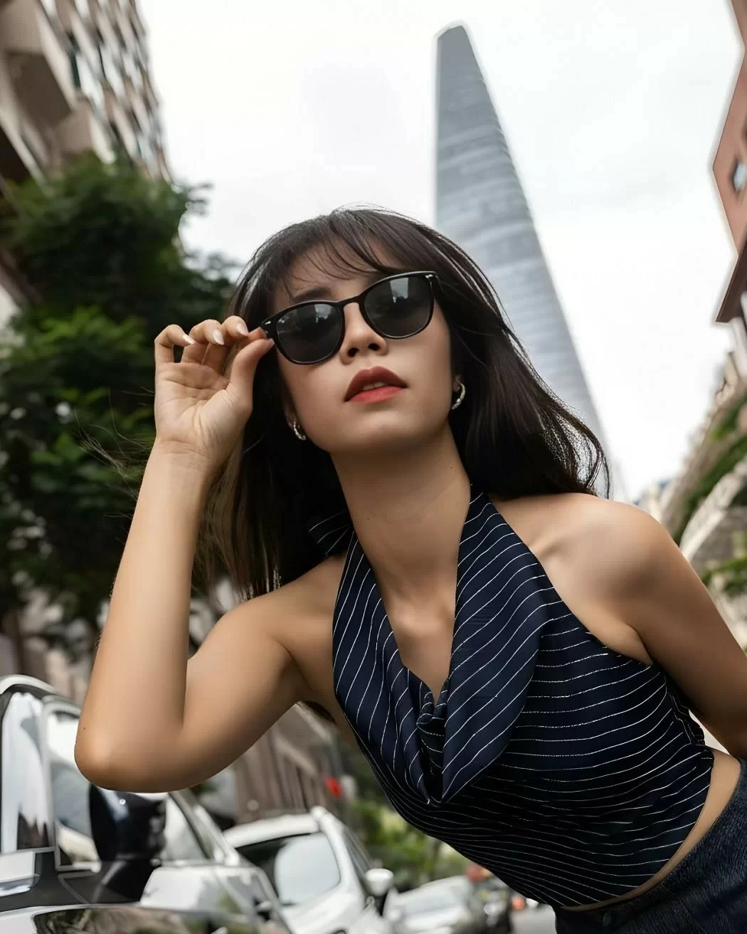 Tròng phân cực (Polarized) giúp giảm chói khi di chuyển ngoài trời