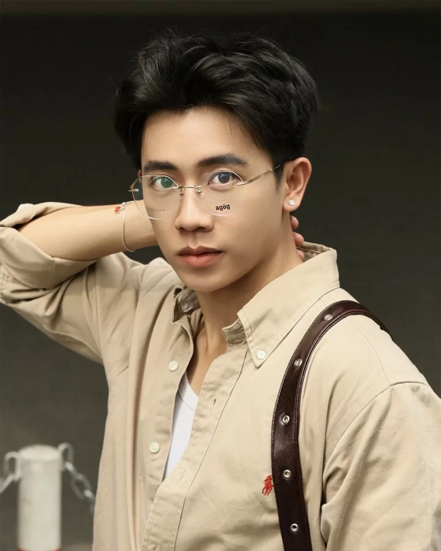 Agog Unisex - Gọng kính Nhựa, Titanium - Mã 2309TTSYK-C4 (8) Mắt kính Agog 2309TTSYK-C4 - ảnh 2