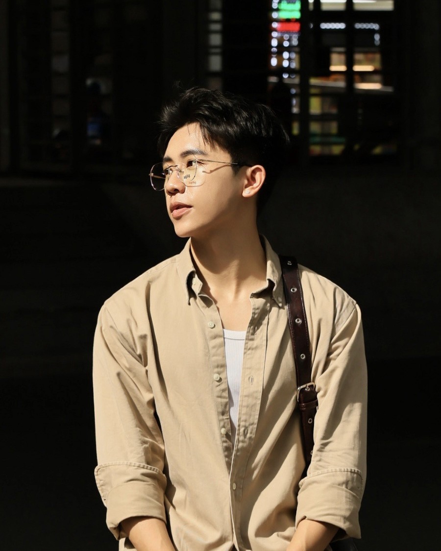 Agog Unisex - Gọng kính Nhựa, Titanium - Mã 2309TTSYK-C4 (9) Mắt kính Agog 2309TTSYK-C4 - ảnh 3